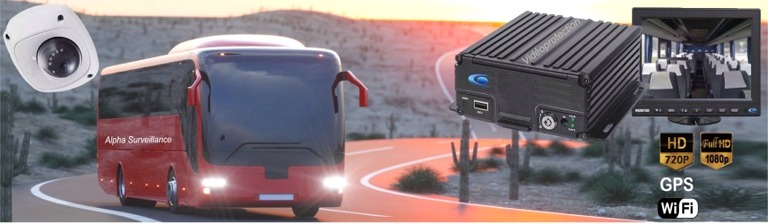 kit cameras de videoprotection bus autocar