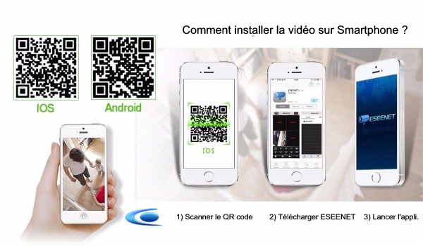 videosurveillance sur android iphone