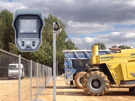 alarme chantier autonome 3G 4G